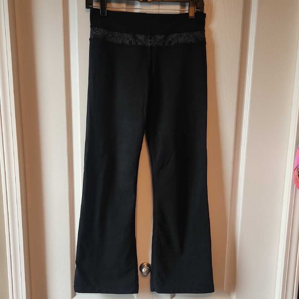 lululemon athletica Black Flare Leggings